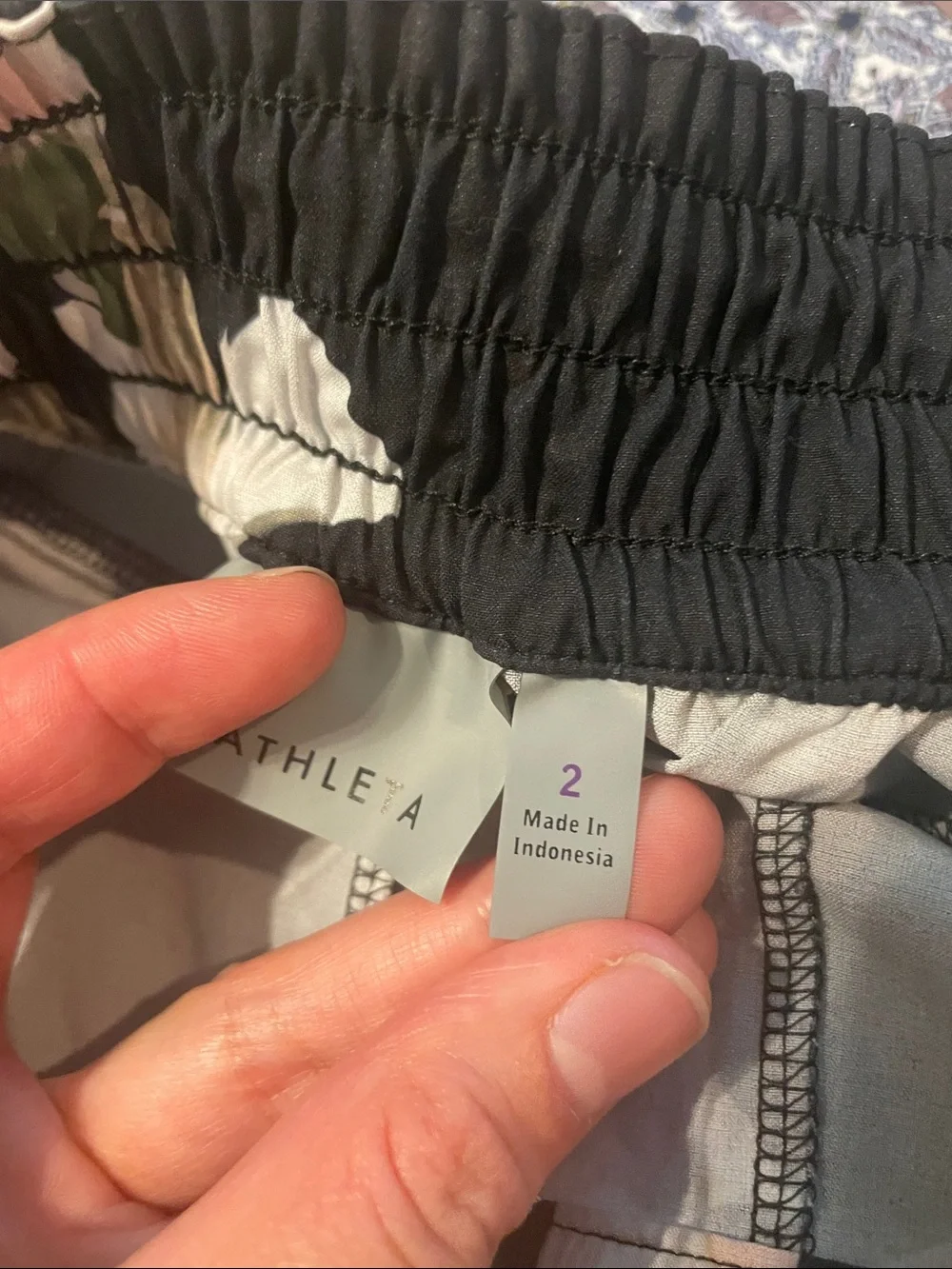 TWO pair Athleta 3” inseam shorts